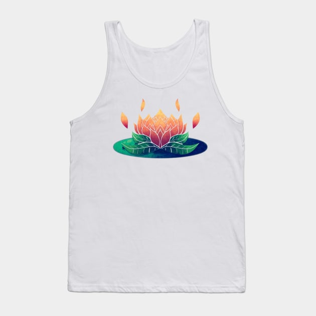 TileFlower Tank Top by AixWasHere